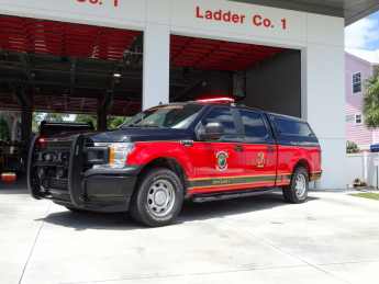 Chief #2 is a 2020 Ford F-150 and was placed in 2020. This Command Vehicle is staffed by the Deputy Chief of Operations.