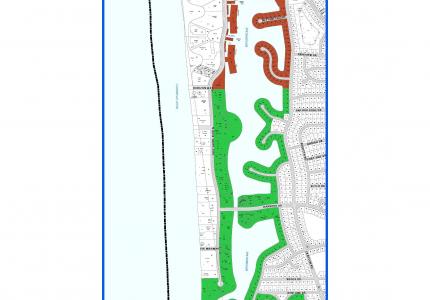 Moorings Bay Special Taxing District Boundary map