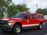 2008 Ford F-250 Command Vehicle. This unit is assigned to the on duty Battalion Chief