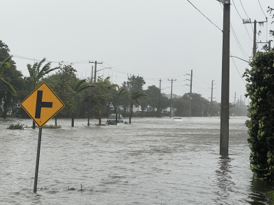 flooded street Hurricane Ian 9.28.2022