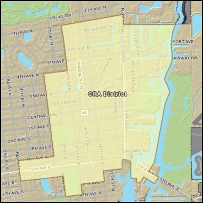 Community Redevelopment Agency District Map