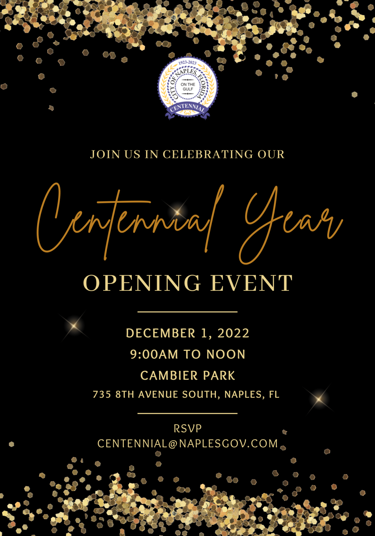 Centennial Opening Event