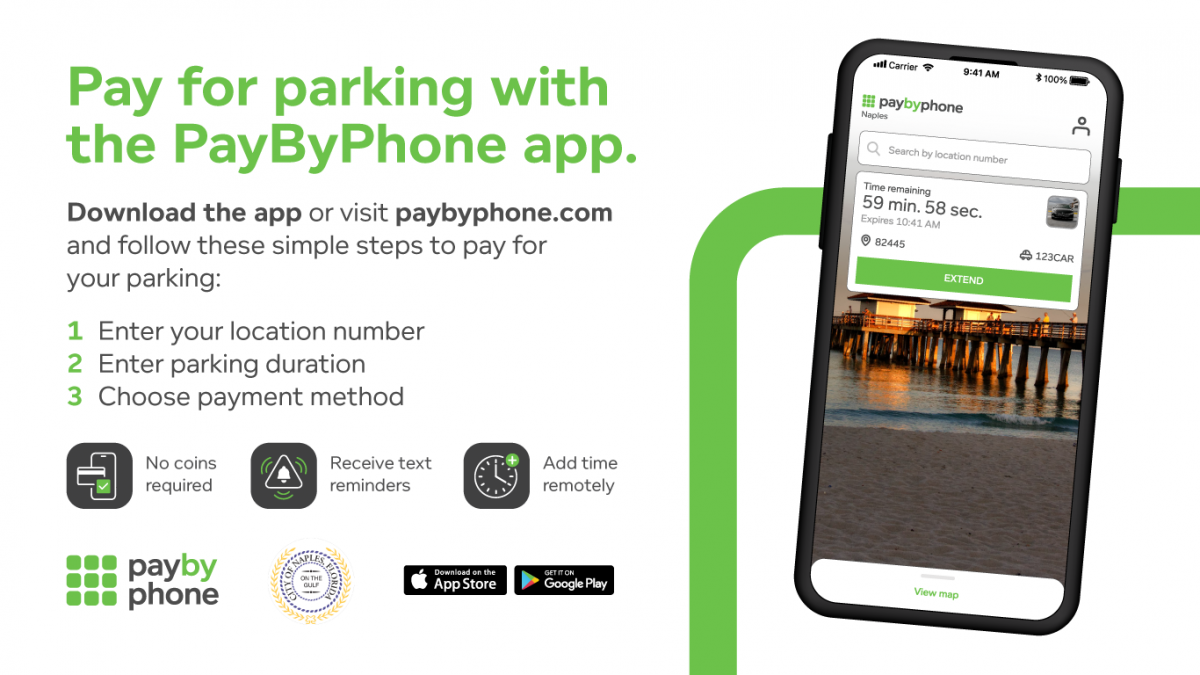 PayByPhone Parking App