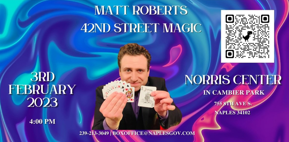 Matt Roberts 42nd street Magic