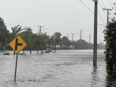 flooded street Hurricane Ian 9.28.2022