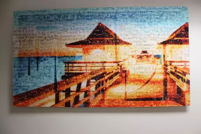 Naples Pier Mosaic