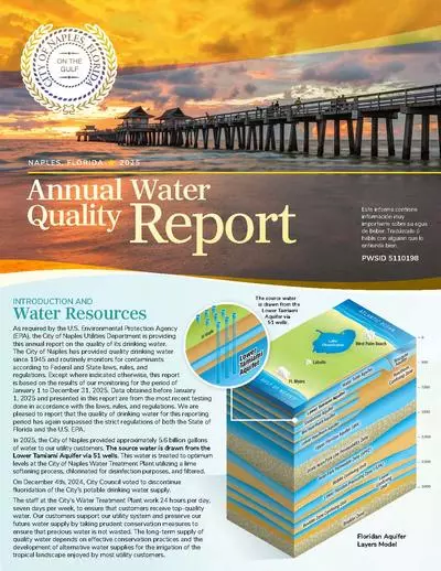 2025 City of Naples Annual Water Quality Report (CCR)
