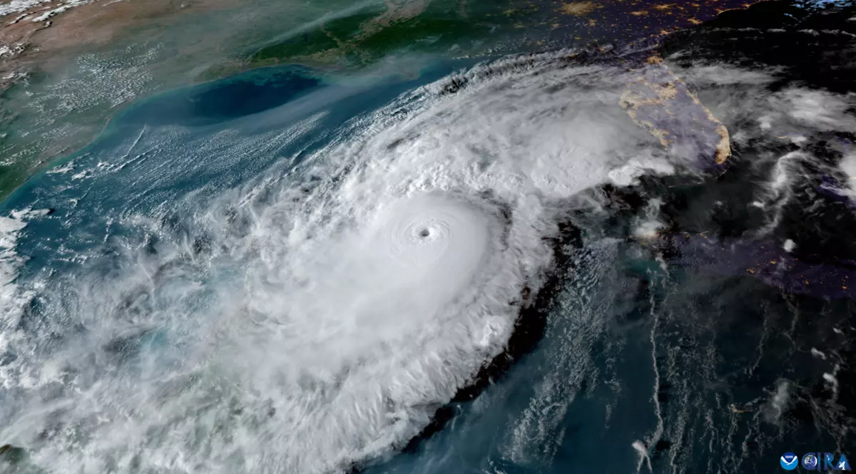 2024 Hurricane Milton Satellite