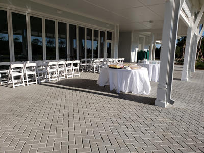 Gomez Center back patio